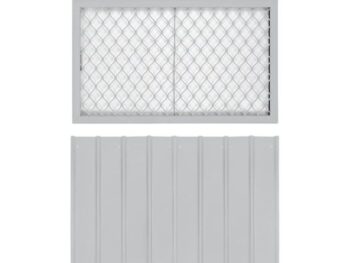 DODATKI ZA KOVINSKE HIKE GLOBEL KOMPLET OKEN 2 SREBRNA 124 X 75 X 178 CM (WLPF)